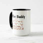コーヒーバディキャットマグ マグカップ (正面左)