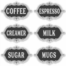 コーヒーバーシール