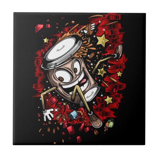 コーヒーバースト タイル (正面)