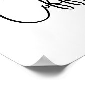 コーヒーバーポスター ポスター (角)