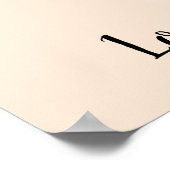 コーヒーバーポスター ポスター (角)