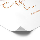 コーヒーバー ラブ イズ ブリューミン ポスター (角)