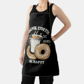 コーヒーバ食べグルが幸せになる エプロン (インサイチュ)