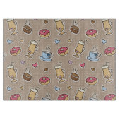 コーヒーパターン カッティングボード (正面)