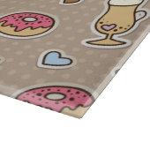 コーヒーパターン カッティングボード (角)