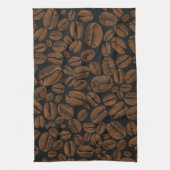 コーヒーパターン キッチンタオル (縦)