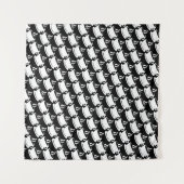 コーヒーパターン タペストリー (正面(横))