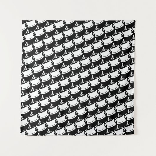 コーヒーパターン タペストリー (正面)