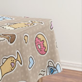 コーヒーパターン テーブルクロス (インサイチュ)