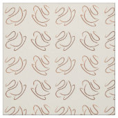 コーヒーパターン ファブリック (見本)