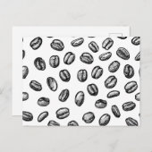 コーヒーパターン ポストカード (正面/裏面)