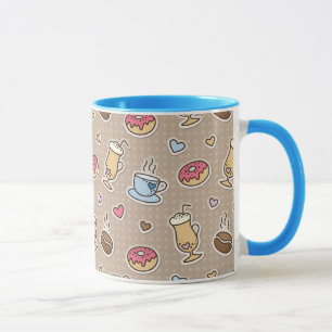 コーヒーパターン マグカップ