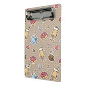 コーヒーパターン ミニクリップボード (アングル2)