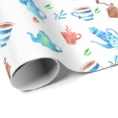 コーヒーパターン ラッピングペーパー (ロールコーナー)