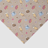 コーヒーパターン 薄葉紙 (詳細)