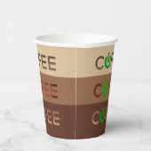 コーヒーパワー（緑） 紙コップ (右)