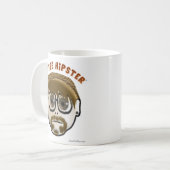 コーヒーヒップスター – ゲームのマグ コーヒーマグカップ (正面左)