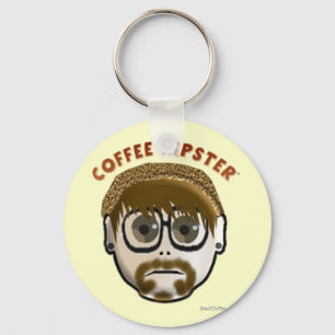 コーヒーヒップスター – keychain キーホルダー