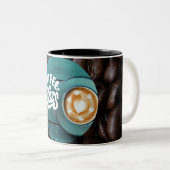 コーヒービア ツートーンマグカップ (正面右)