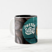 コーヒービア ツートーンマグカップ (正面左)