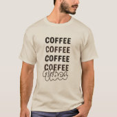 コーヒービアTシャツ Tシャツ (正面)