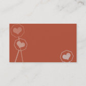 コーヒービジネスおよびパーソナルカード#02 名刺 (裏面)