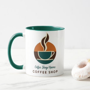 コーヒービジネスヴィンテージカフェエスプレッソ店 マグカップ