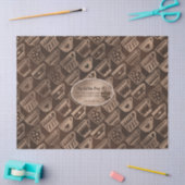 コーヒービジネス用マグカップBrown パーソナライズされた 薄葉紙 (クラフト)