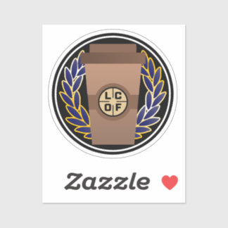 コーヒービニールステッカーのレギオン シール