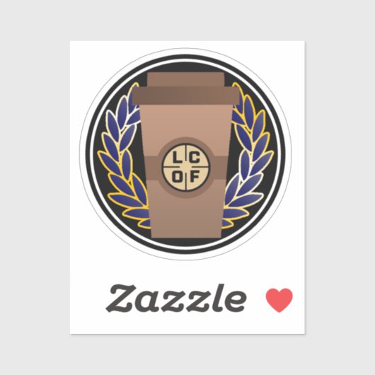 コーヒービニールステッカーのレギオン シール (シート)