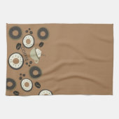 コーヒービーンズドーナツSweet Barista キッチンタオル (横)