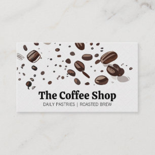 コーヒービーンズ カフェレストラン 名刺