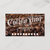コーヒービーンズ | コーヒーショップ ロイヤリティカード (正面)