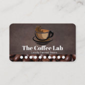 コーヒービーンズ | 10 Visit Punch Card ロイヤリティカード (正面)