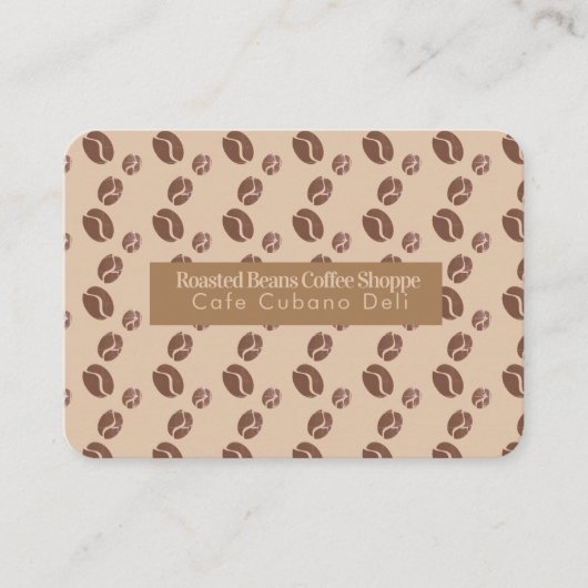 コーヒービーンブルーイングショップバリスタマイティ 名刺 (正面)