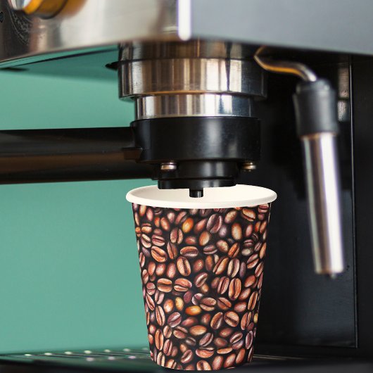 コーヒービーンペンシルスケッチパタ素朴ーン 紙コップ