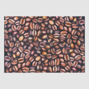 コーヒービーンペンシルスケッチパタ素朴ーン 薄葉紙