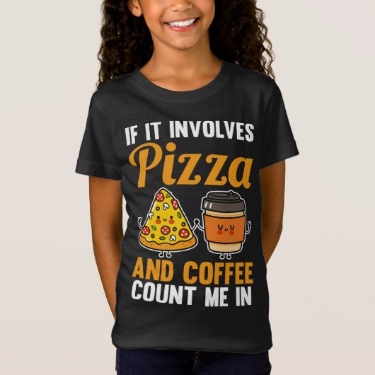 コーヒーピザ Tシャツ (正面)