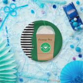 コーヒーファラップモダンシックかわいい誕生日パーティー ペーパープレート (パーティー)