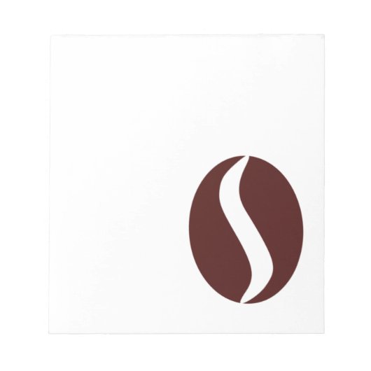 コーヒーファンキー豆 ノートパッド (正面)