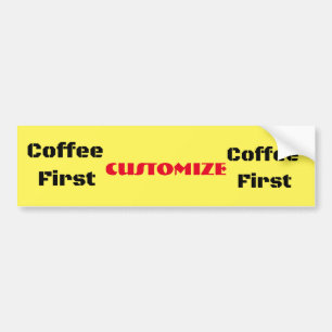 コーヒーファーストサンダー_コーブ バンパーステッカー