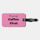 コーヒーファーストサンダー_コーブ ラゲッジタグ (裏面横)