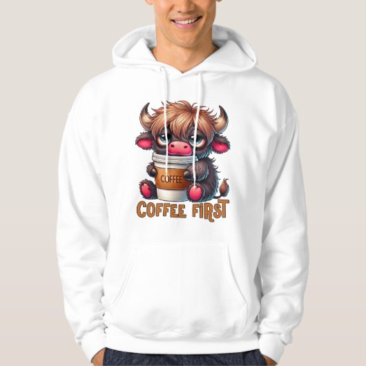 コーヒーファースト コーヒー愛好家ギフト パーカ (正面)