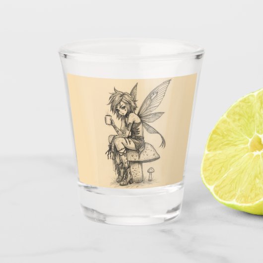 コーヒーフェアリー ショットグラス (正面)
