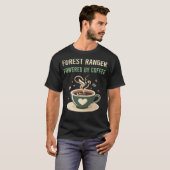 コーヒーフォレストのレンジャーで動く Tシャツ (正面フル)