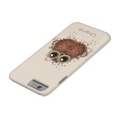 コーヒーフクロウ名前をカスタムするの電話箱 Case-Mate iPhoneケース (底)