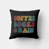 コーヒーブックと雨 クッション (裏面)