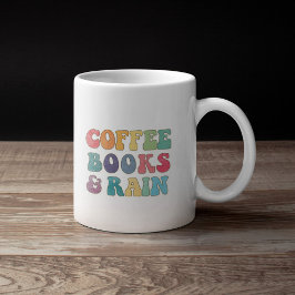 コーヒーブックと雨 コーヒーマグカップ