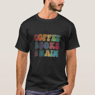 コーヒーブックと雨 Tシャツ