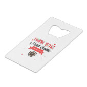 コーヒーブックを読取り外しシステムを飲む クレジットカード栓抜き (正面アングル)